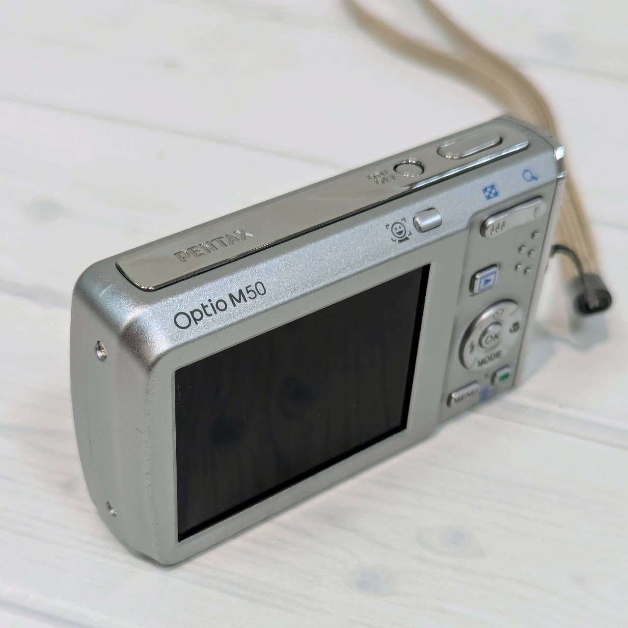塩】PENTAX ペンタックス 2008年 800万画素 オールドコンデジ Optio