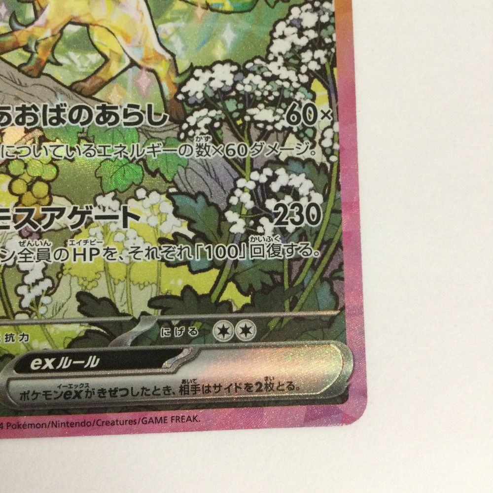 お*》様 リーフィア PtR トレカ ポケモンカード リーフィアex 200/187/SV8a/B SAR - メルカリ