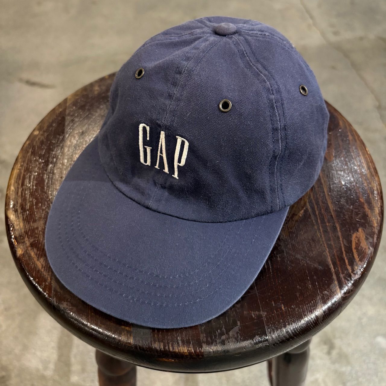 【GAP】90s～ Cotton Twill 6 Pannel Logo Cap 