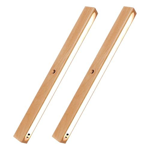 komore Bar (コモレバー) 開閉 センサーライト 室内 充電 電池式 led 暖色 30cm マグネット 磁石 壁 設置 USB Type-C バー 木目 明るい おしゃれ コンパクト じんかんせんさー (2点) 国内発送 d73f6964 8,115円