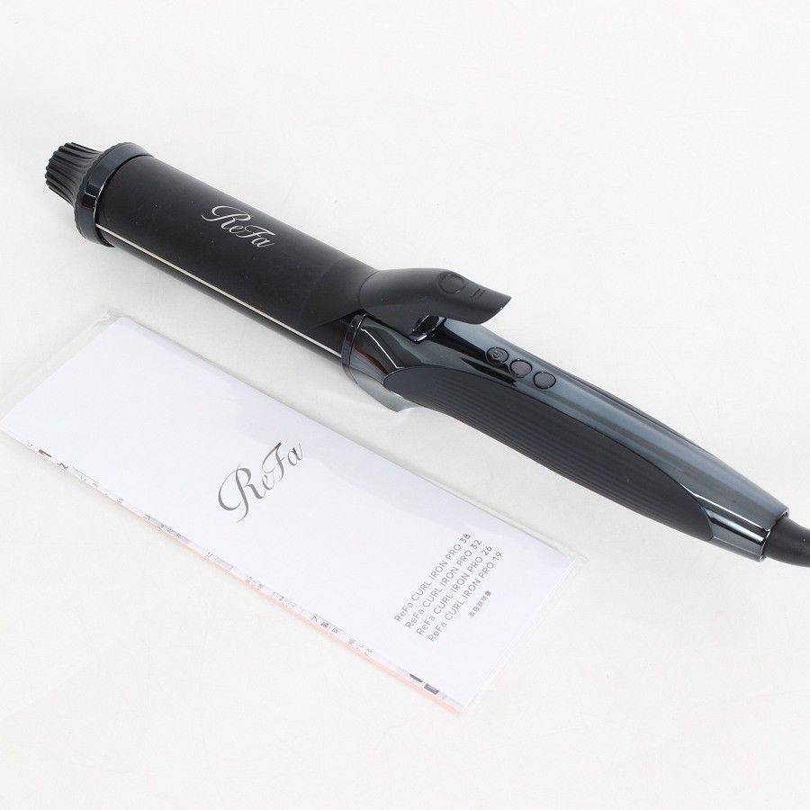 MTG ReFa CURL IRON PRO 38 RE-AV-03A ブラック 38mm リファカール