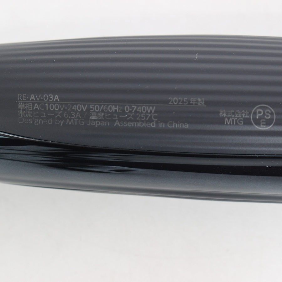 MTG ReFa CURL IRON PRO 38 RE-AV-03A ブラック 38mm リファカール