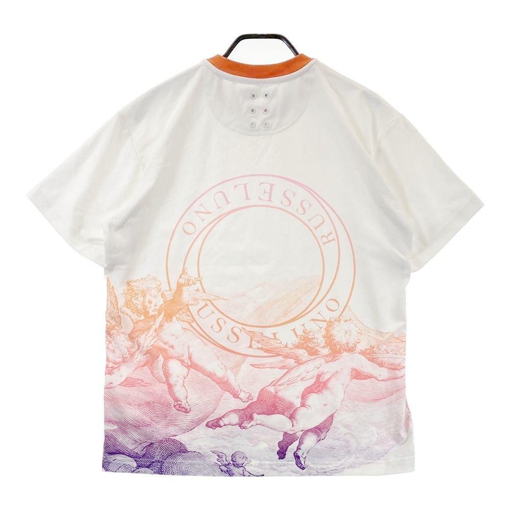サイズ：4 RUSSELUNO ラッセルノ 半袖Tシャツ ルチャ ホワイト系