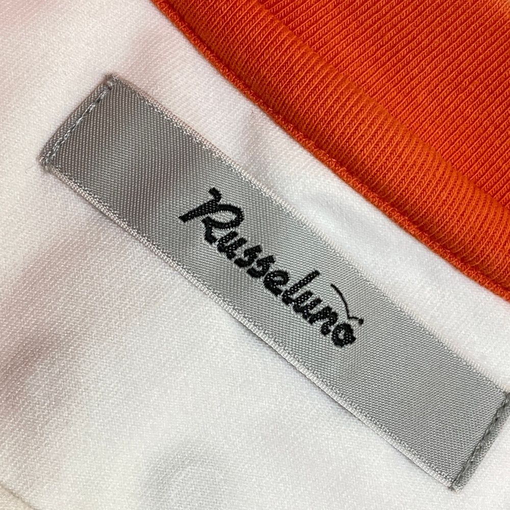 サイズ：4 RUSSELUNO ラッセルノ 半袖Tシャツ ルチャ ホワイト系