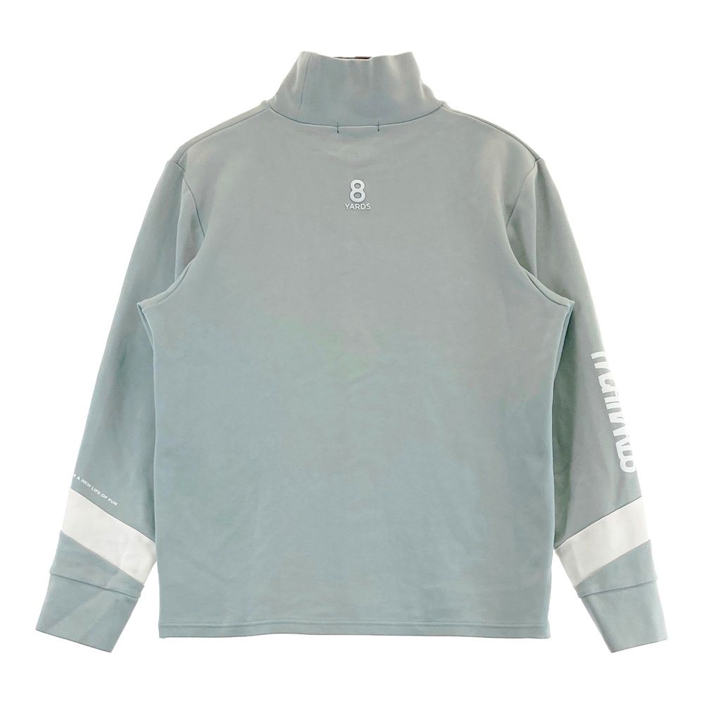 サイズ：XL 8YARDS ハチヤーズ 長袖ハイネックTシャツ ブルー系
