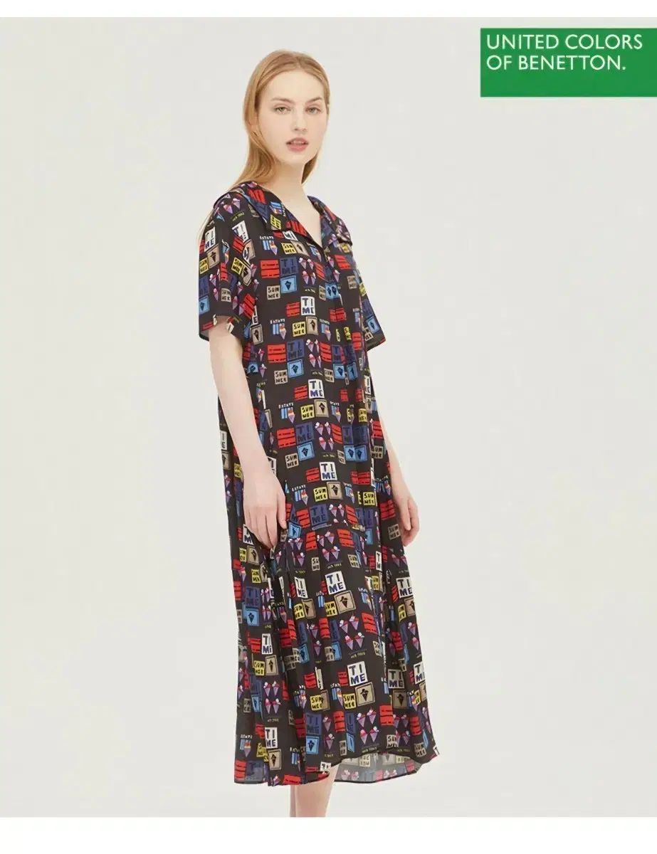 BENETTON ベネトン ロング ONE PIECE