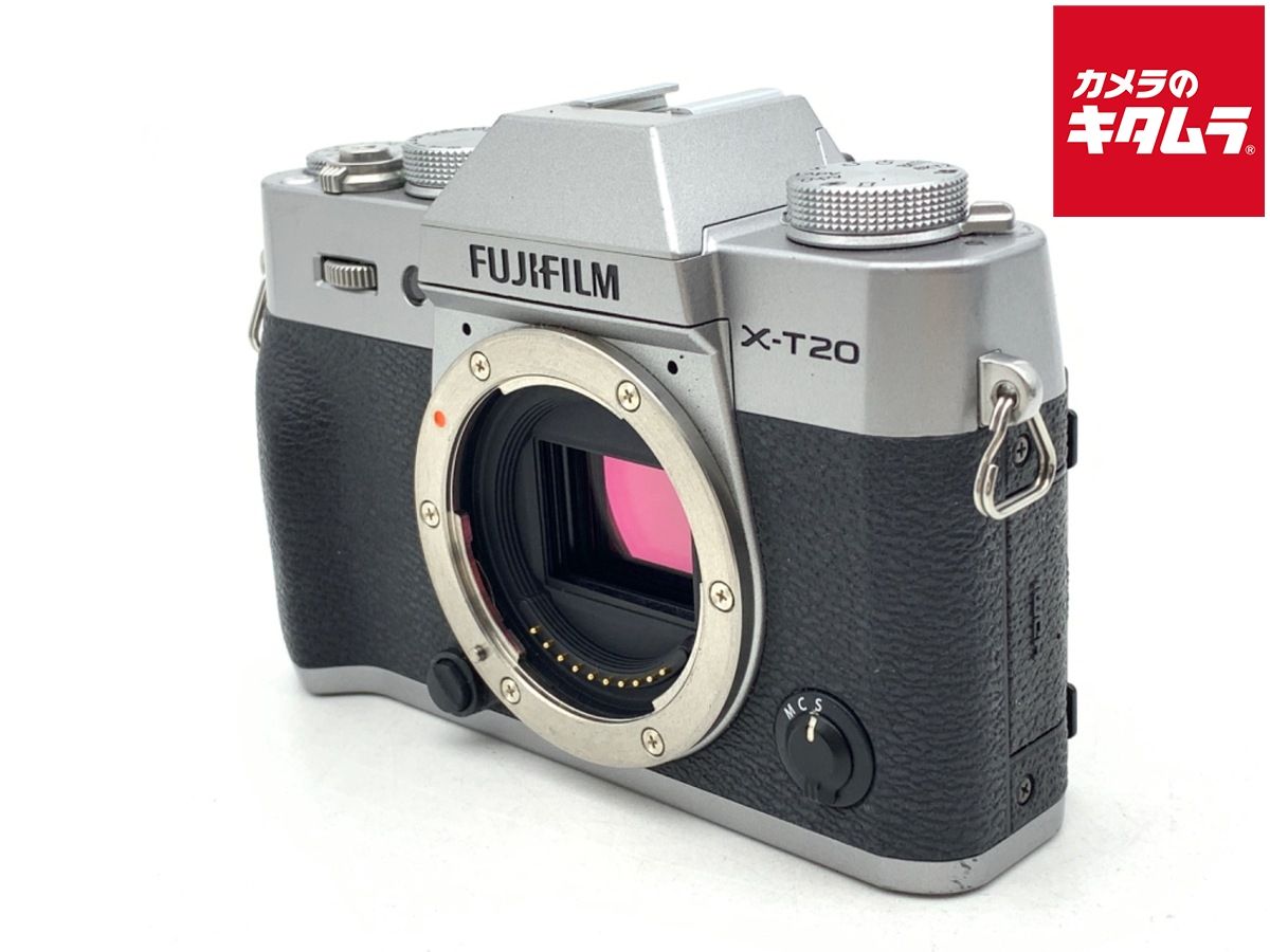 【中古】 【良品】 フジフイルム X-T20 ボディ シルバー