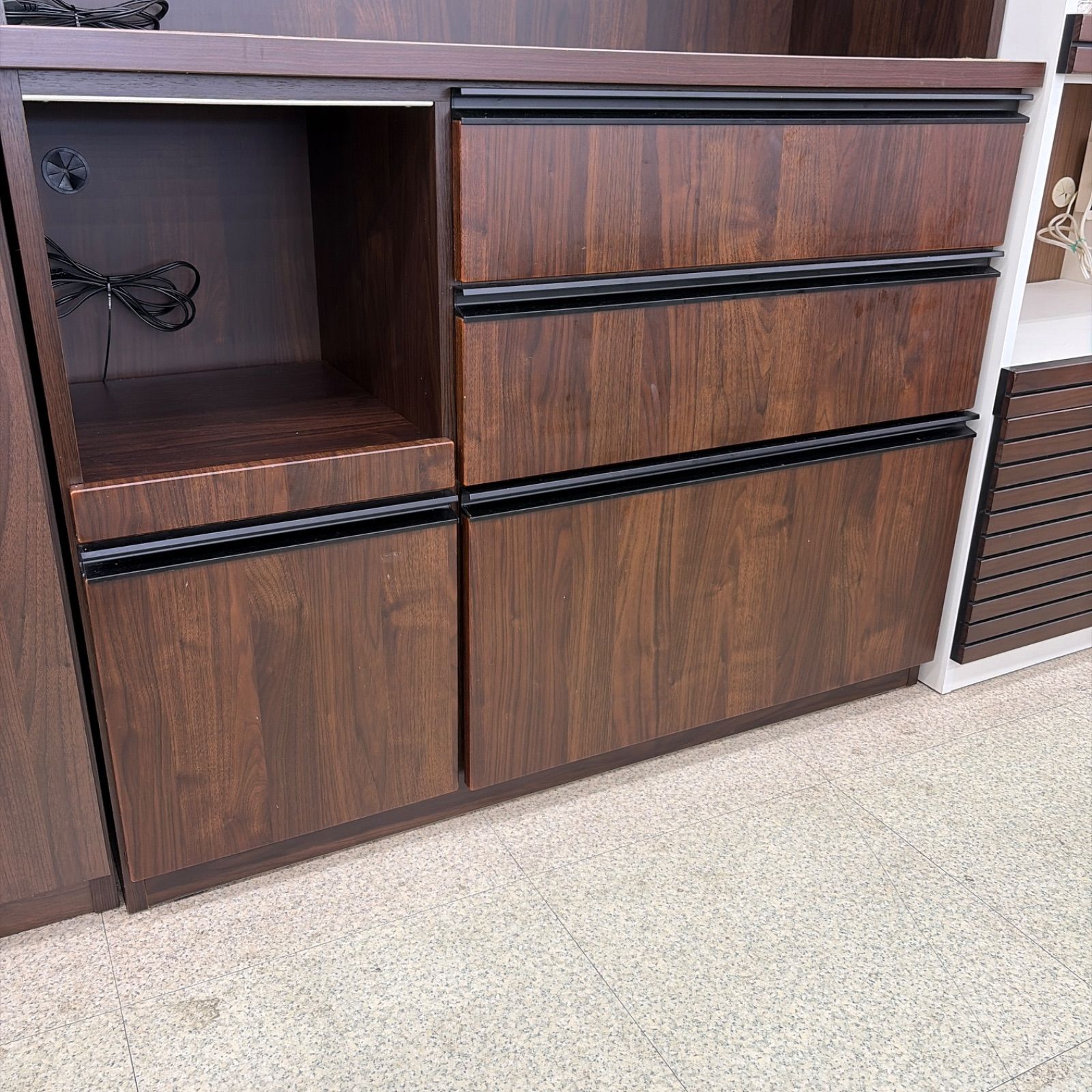 ☆リユースのサカイ東金店☆ 松田家具 レンジボード 管理260518-10 ☆リユースのサカイ東金店☆ 松田家具 レンジボード 管理260518-10