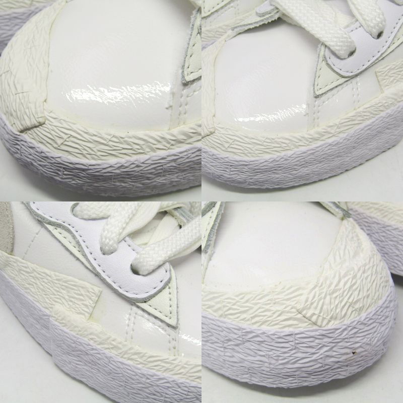 未使用 NIKE × SACAI ナイキ 24cm BLAZER LOW DM6443-100 ホワイト 未使用 NIKE × SACAI ナイキ 24cm BLAZER LOW DM6443-100 ホワイト