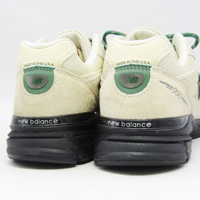 美品 New Balance ニューバランス 27cm U990GB4 990V4 マカダミア