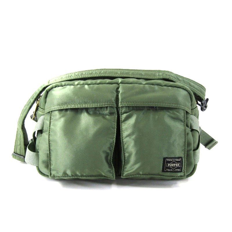 PORTER ポーター 2WAY ウエストバッグ タンカー 622-08302 TANKER 2WAY WAIST BAG ショルダーバッグ グリーン 47000100