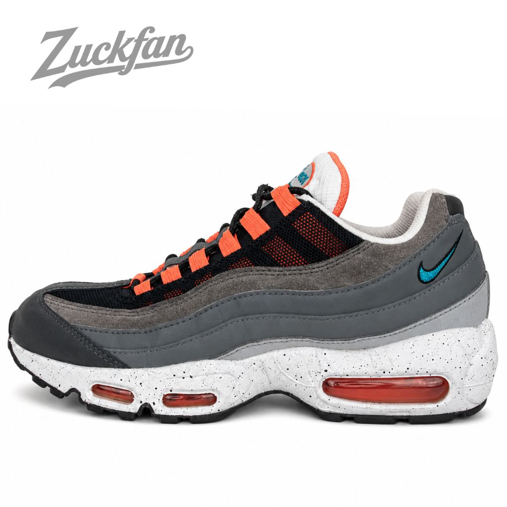 人気 NIKE AIR MAX 95 ナイキ エア マックス 95 ブラック オレンジ レディース ナイキ スニーカー 24.5cm U11863 17,885円