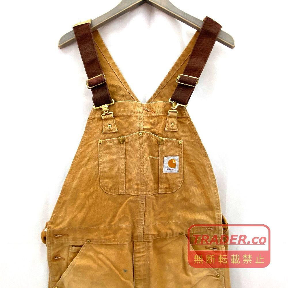 03w26469 Carhartt カーハート ダブルニーオーバーオール ブラウン