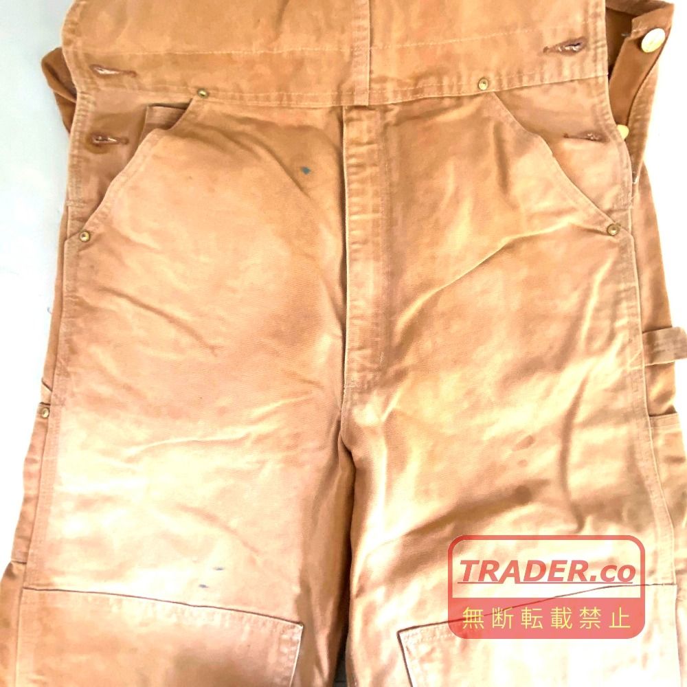 03w26469 Carhartt カーハート ダブルニーオーバーオール ブラウン