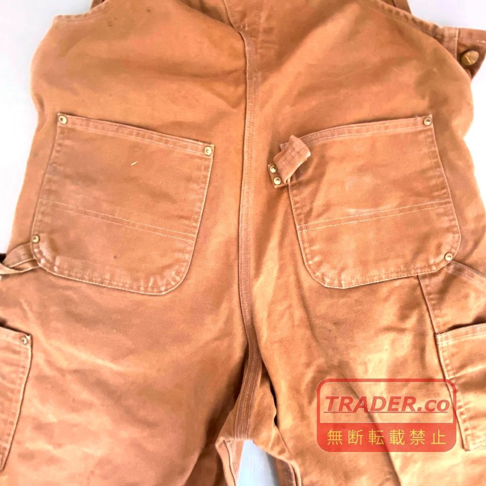 03w26469 Carhartt カーハート ダブルニーオーバーオール ブラウン
