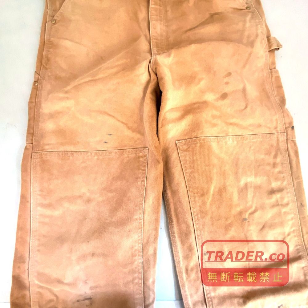 03w26469 Carhartt カーハート ダブルニーオーバーオール ブラウン