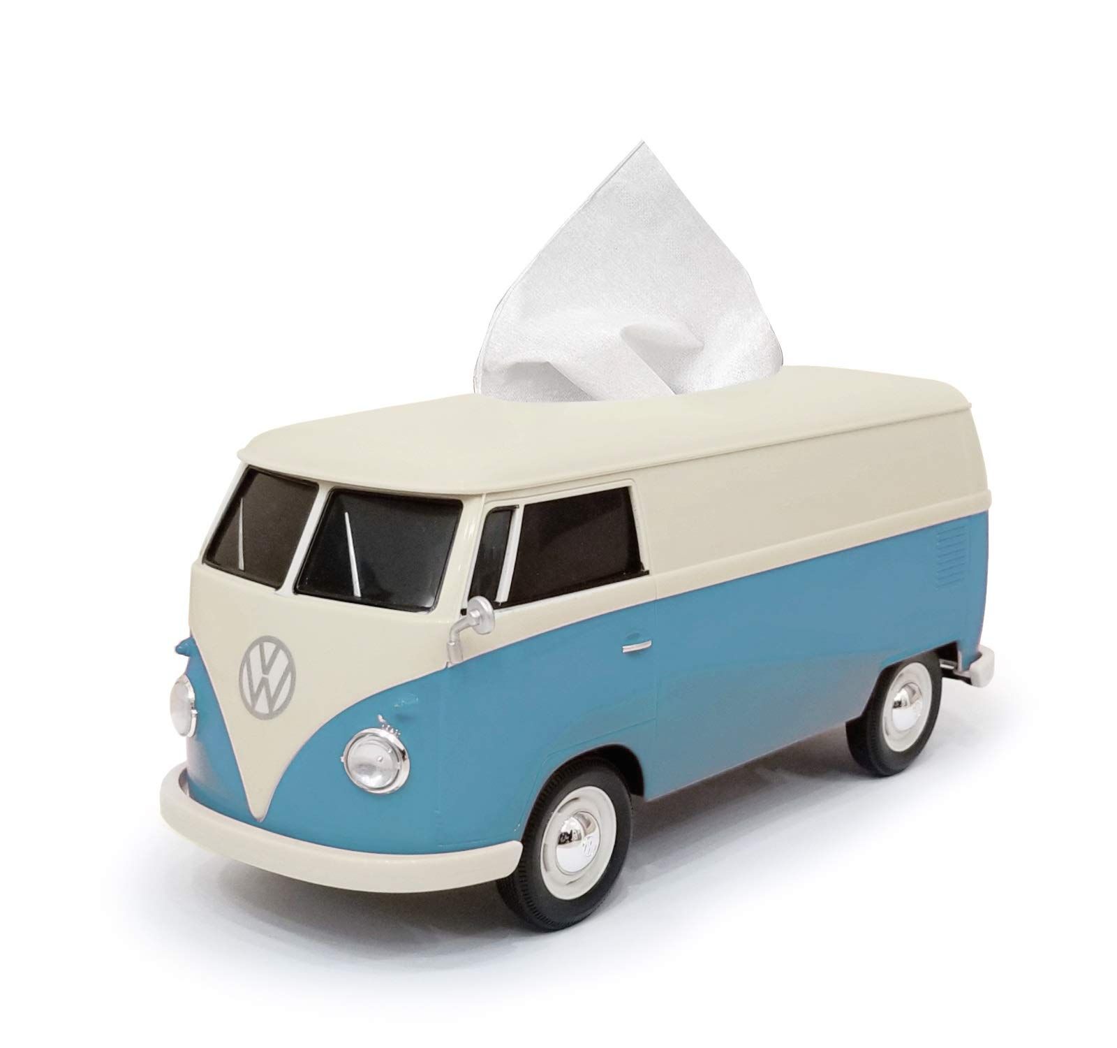 ティッシュケース+(プラス) T1バス カップホルダー付き ツートーン ブルー2 T1 bus tissue case 2tone BLUEts 54548b49
