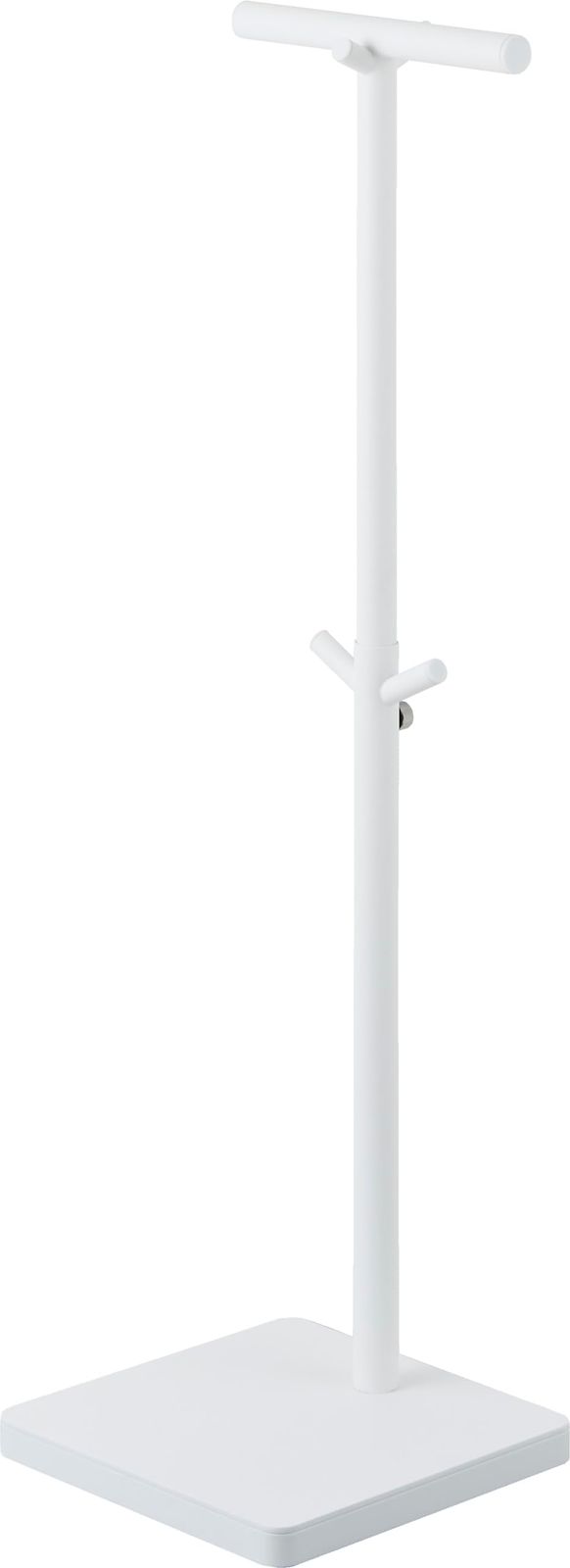 山崎実業(Yamazaki) 伸縮 ランドセルスタンド ホワイト 約W26×D26×H60・70・80・90cm タワー tower 学用品 一括収納 高さ調節できる ランドセルラック 4549ｍａ