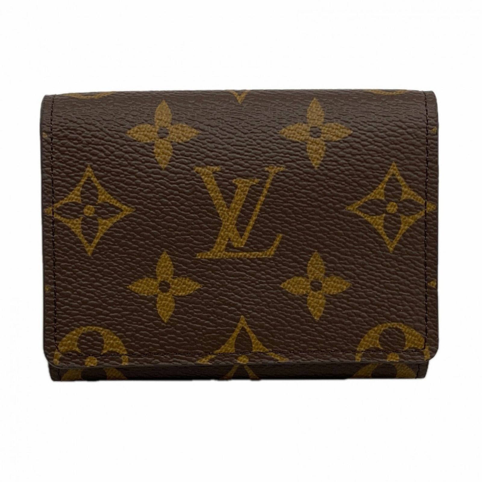 ルイ・ヴィトン(Louis Vuitton) ルイ・ヴィトン 名刺入れ モノグラム アンヴェロップカルトドゥヴィジット M63801 ブラウンメンズ レディース