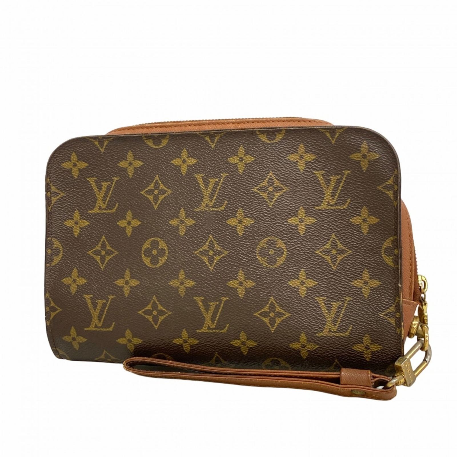 ルイ・ヴィトン(Louis Vuitton) ルイ・ヴィトン クラッチバッグ モノグラム オルセー M51790 ブラウンメンズ