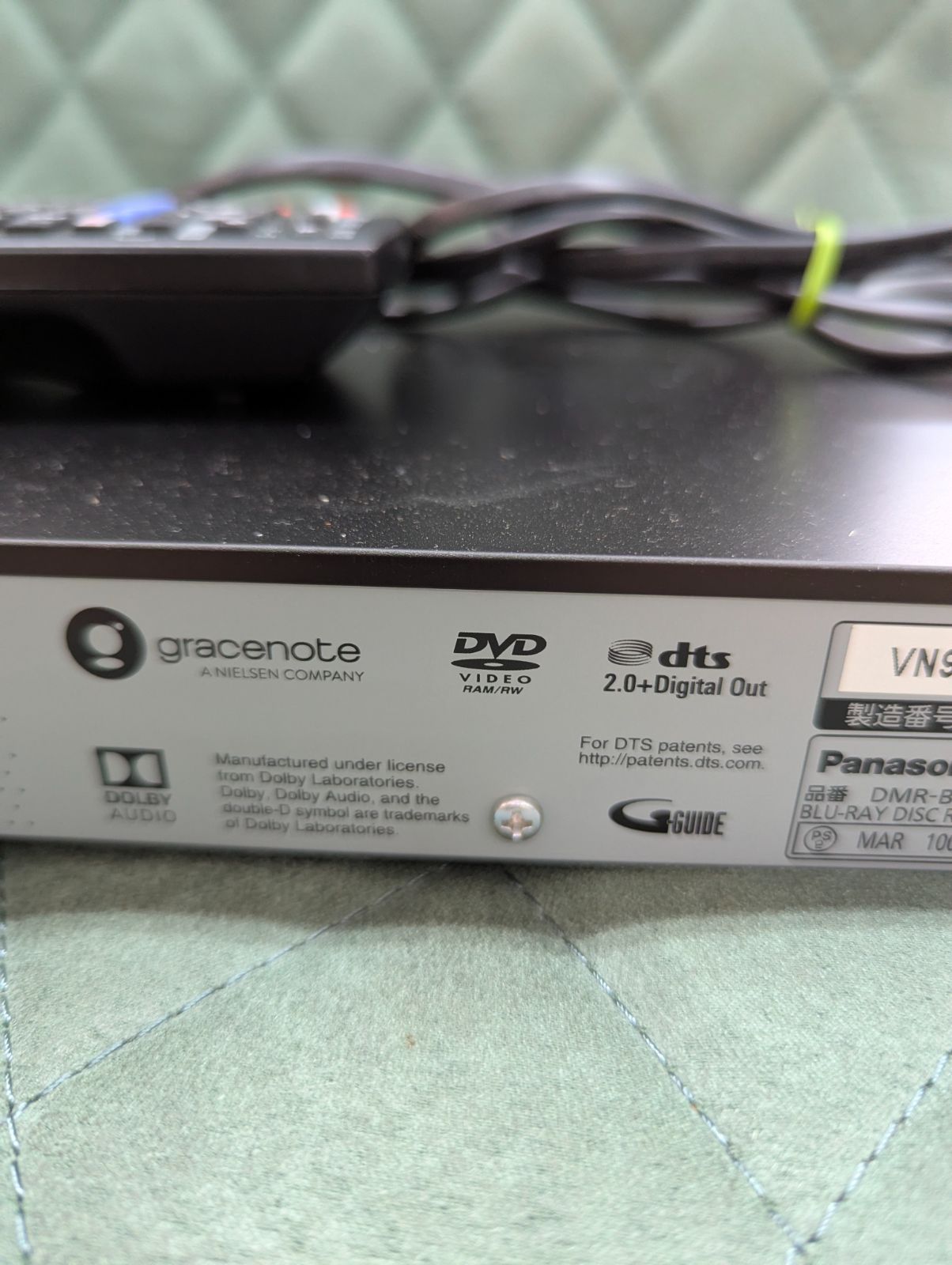 Panasonic ブルーレイディスクレコーダー DMR-BRW1060 - メルカリ
