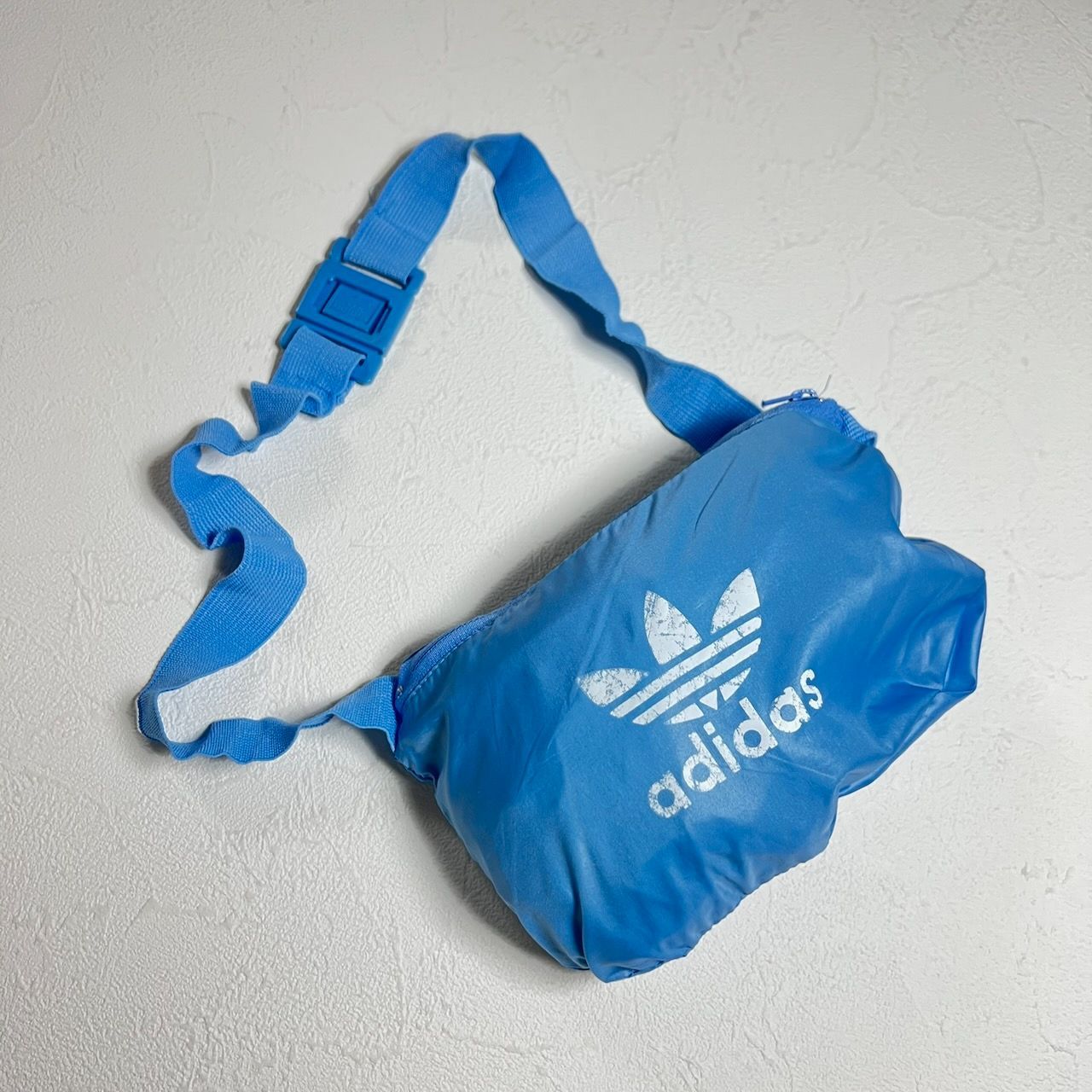 80s adidas ドローコード 隠しフード ナイロンジャケット アディダス 