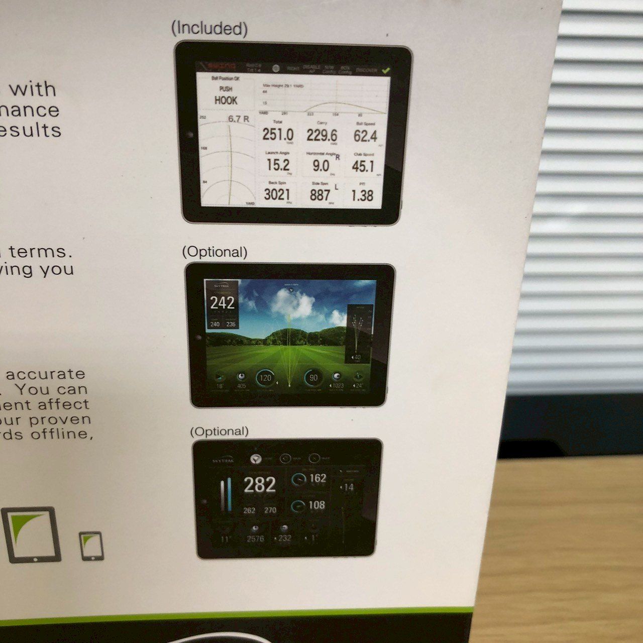 春から始める】SKYTRAK ゴルフ 弾道測定器 スカイトラック ゴルフ 