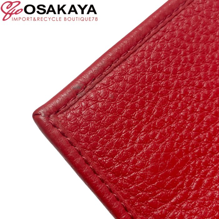 美品 PRADA プラダ 6連 キーケース ヴィッテロ レザー レッド ゴールド 美品 PRADA プラダ 6連 キーケース ヴィッテロ レザー レッド ゴールド