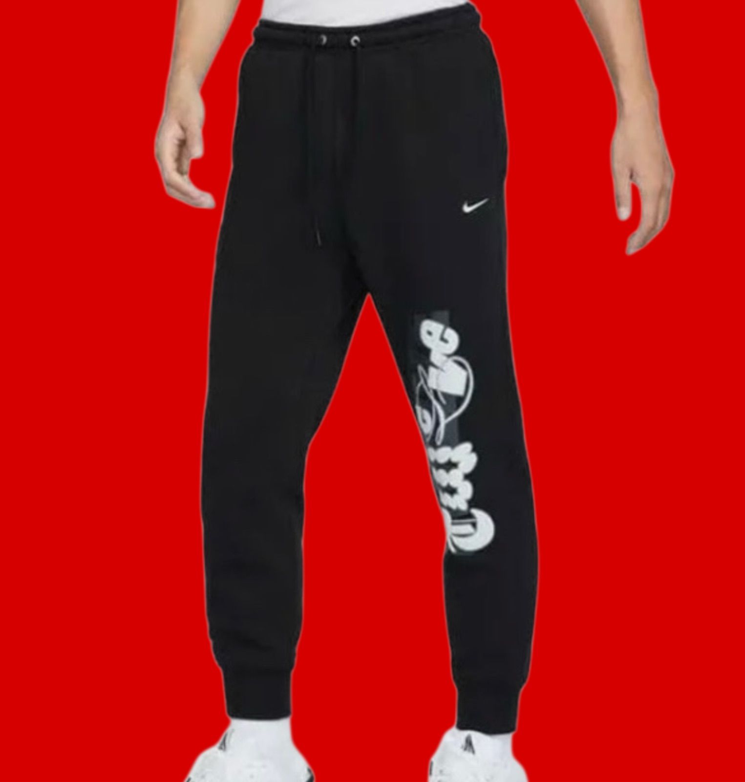 ※オススメ※【新品】NIKE ナイキ フリース ジョガーパンツ　メンズ　ブラック　FZ1041-010　 バスケットボール 防寒 軽量 暖かい スウェット 事務 筋トレ トレーニング スポーツウェア ストリート カジュアル 通学 部屋着 　※サイズL XL