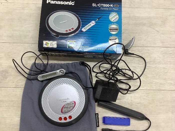 T4 Panasonic パナソニック SL-CT800-K ポータブル CDプレイヤー