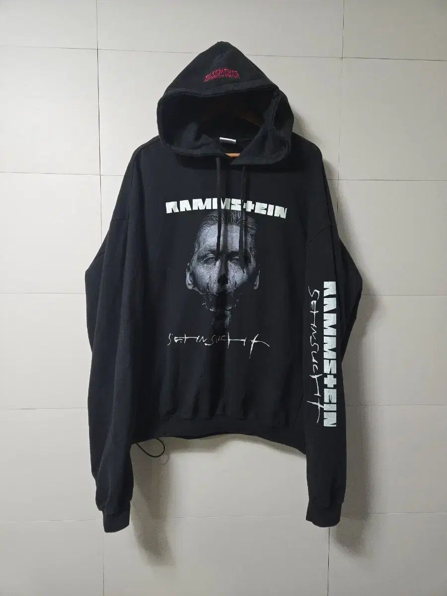 VETEMENTS ヴェトモン ラムシュタイン フーディー L