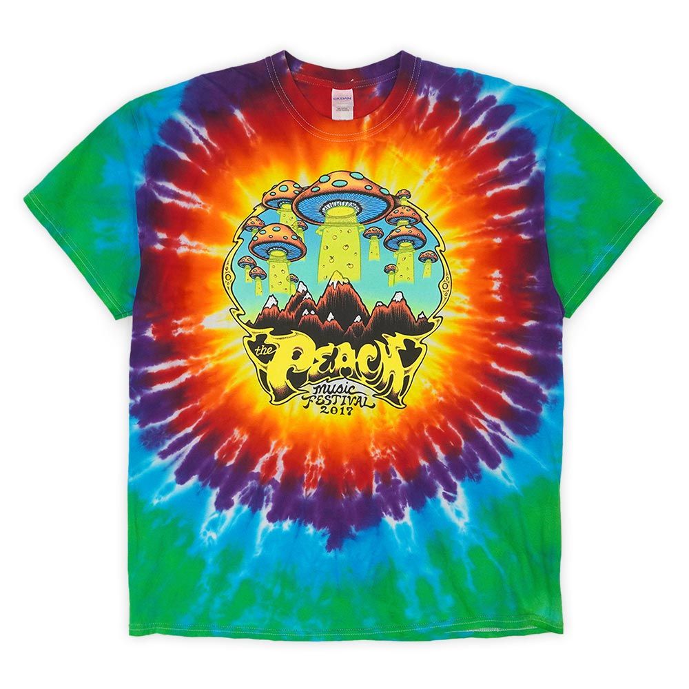 the PEACH Music Festival 2017 00s 両面プリントTシャツ Allman