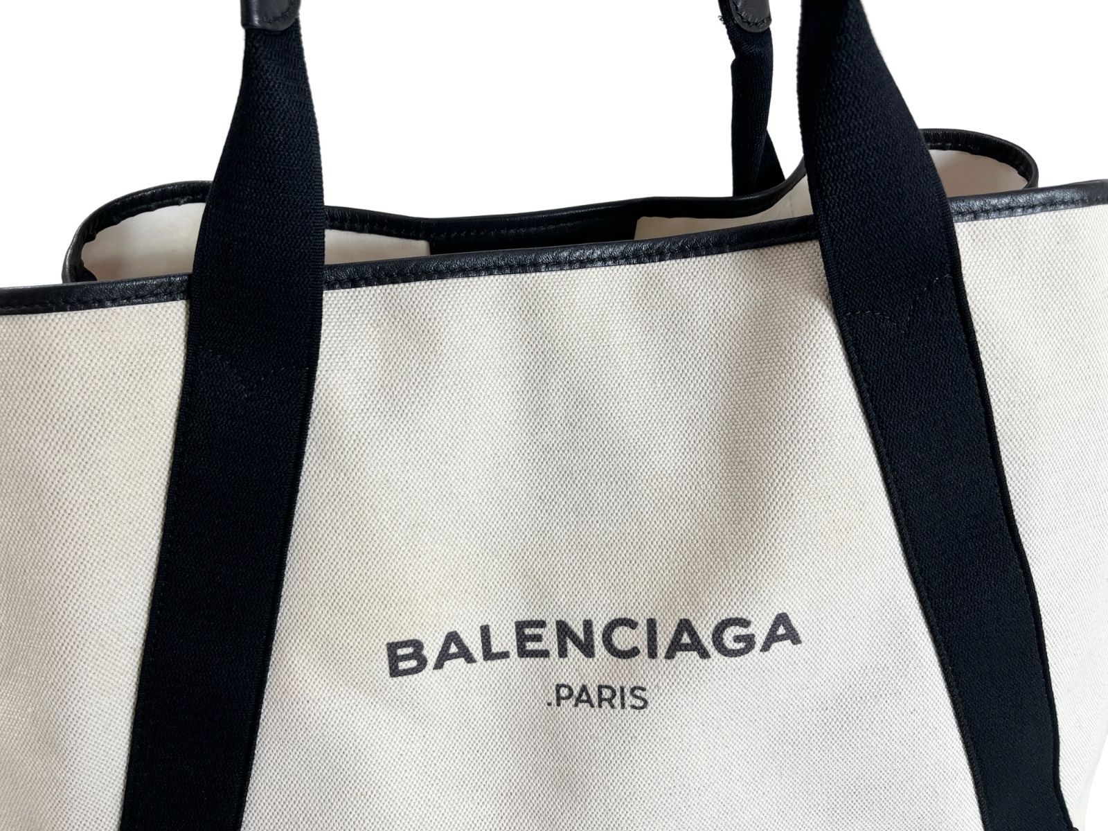 BALENCIAGA バレンシアガ ネイビーカバスM トートバッグ ハンドバッグ 