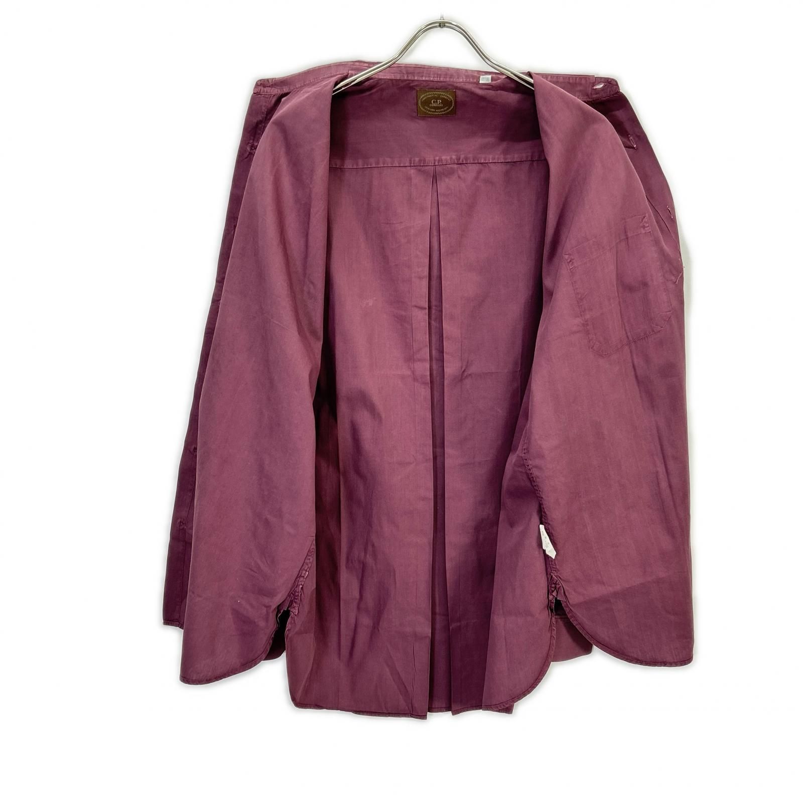 CP company シーピーカンパニー長袖シャツ　90年代　3サイズ C.P.COMPANY シーピーカンパニー ボルドー 90s 長袖 シャツ 4 - メルカリ