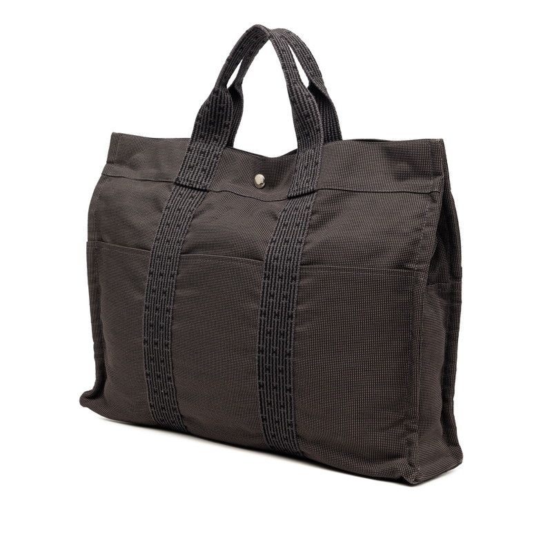 HERMES エルメス トートバッグ エールライン 黒色 エルメス HERMES