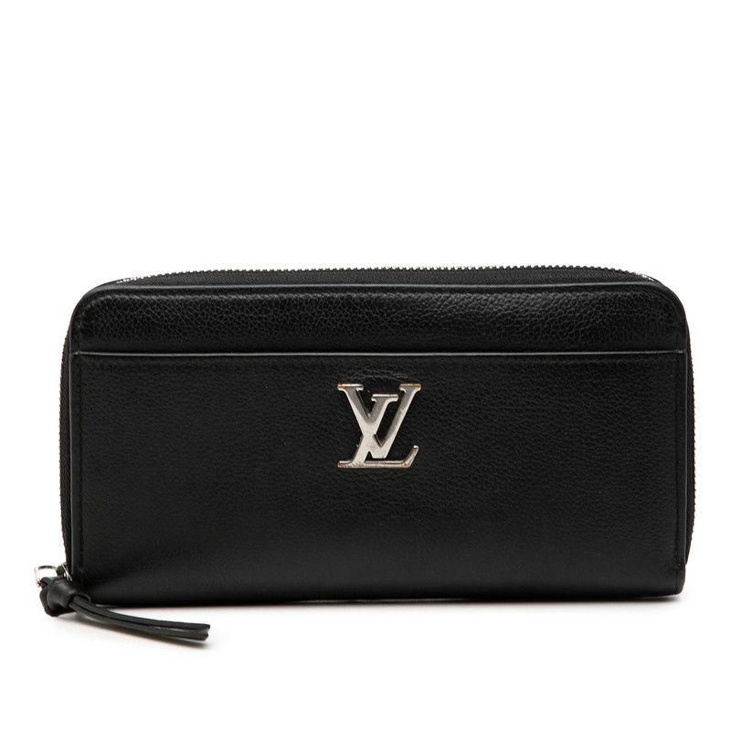ルイ ヴィトン ジッピー ロックミー ラウンドファスナー 長財布 M62622 ノワール ブラック レザー レディース LOUIS VUITTON【228-70357】