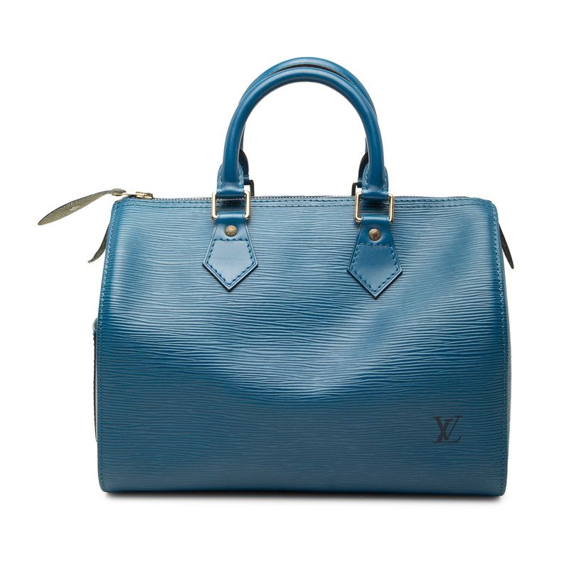 ルイ ヴィトン エピ スピーディ25 ハンドバッグ ミニボストンバッグ M43015 トレドブルー レザー レディース LOUIS VUITTON【228-71681】