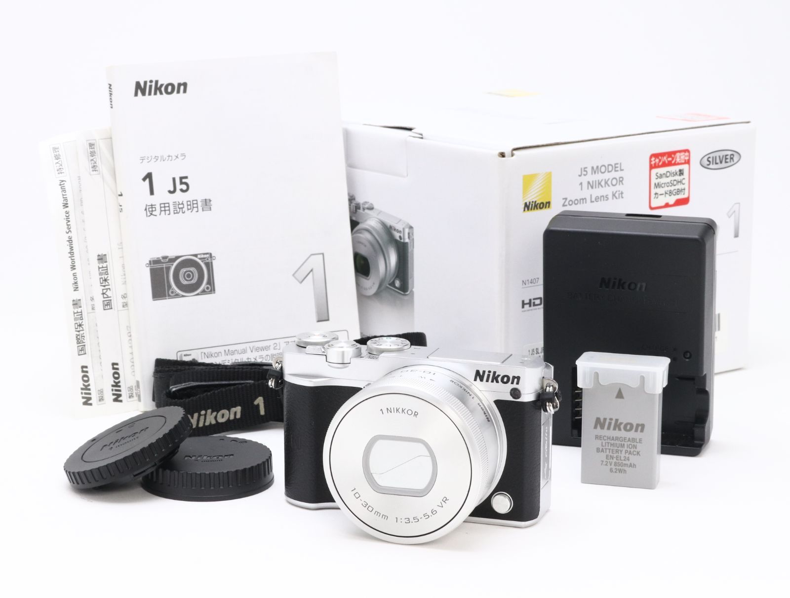 AA- (極上品) Nikon ニコン 1 J5 1NIKKOR VR 10-30mm 標準パワーズーム AA- (極上品) Nikon ニコン 1 J5 1NIKKOR VR 10-30mm 標準パワーズーム