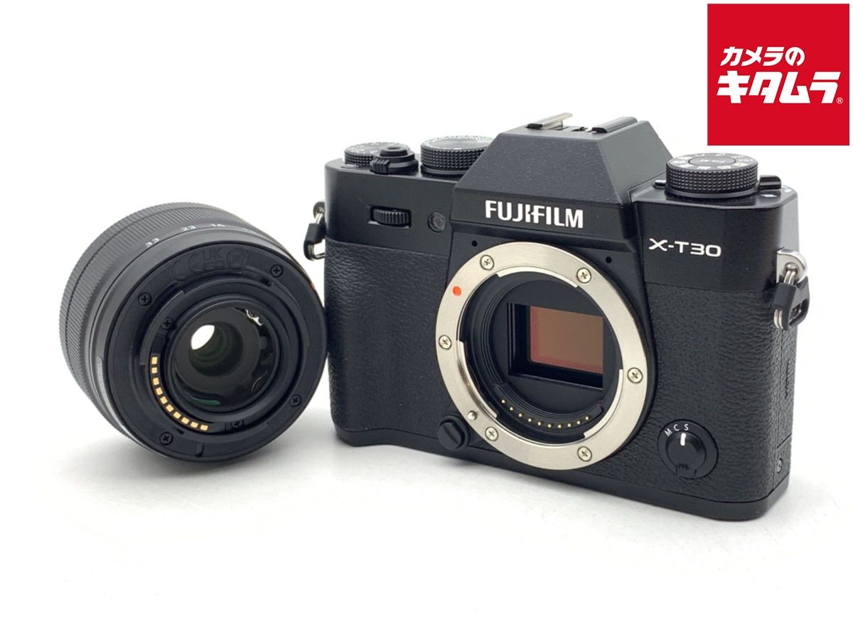 【中古】 【良品】 フジフイルム X-T30III XC13-33mmレンズキット ブラック