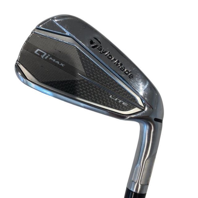 【中古】 テーラーメイド Qi MAX LITE #5 単品アイアン LI 純正特注シャフト (フレックスR) メンズ 男性用 右利き 右用 Cランク ゴルフクラブ