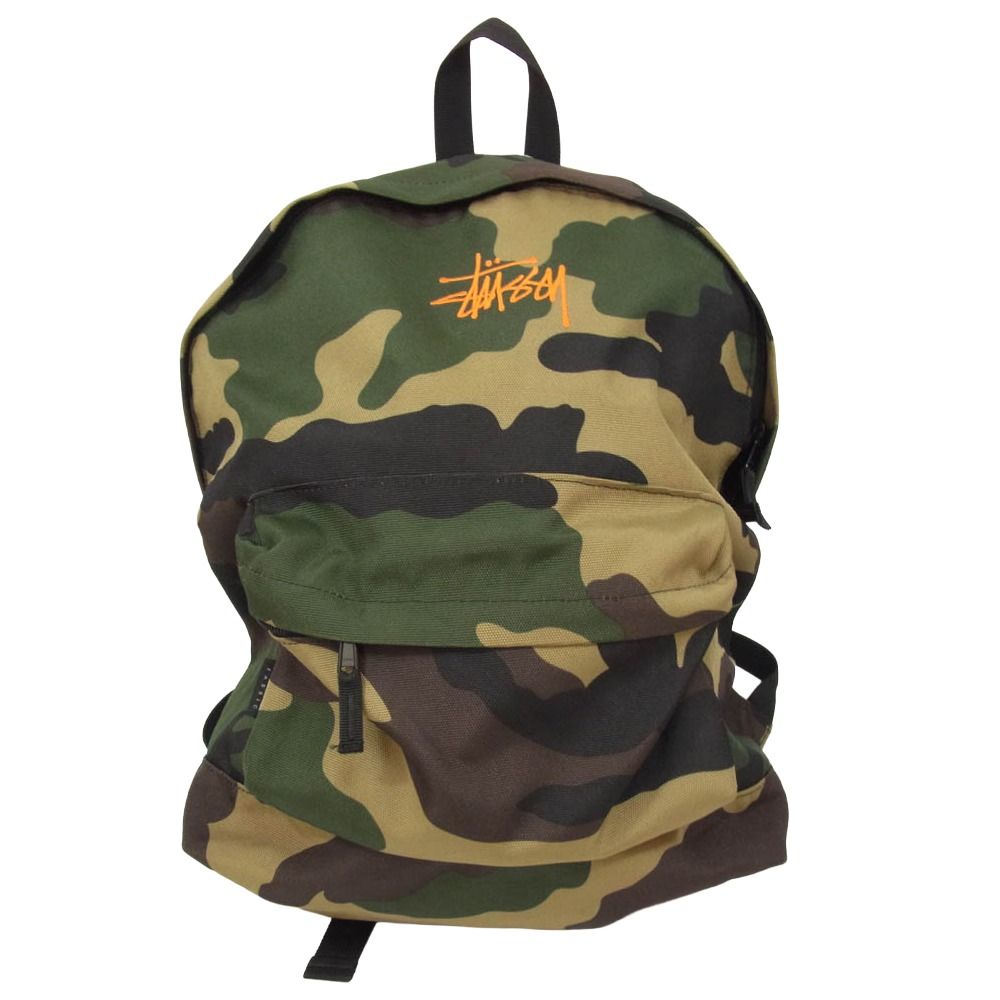 STUSSY ステューシー CORDURA CAMO DAY PACK カモ柄 迷彩 コーデュラ