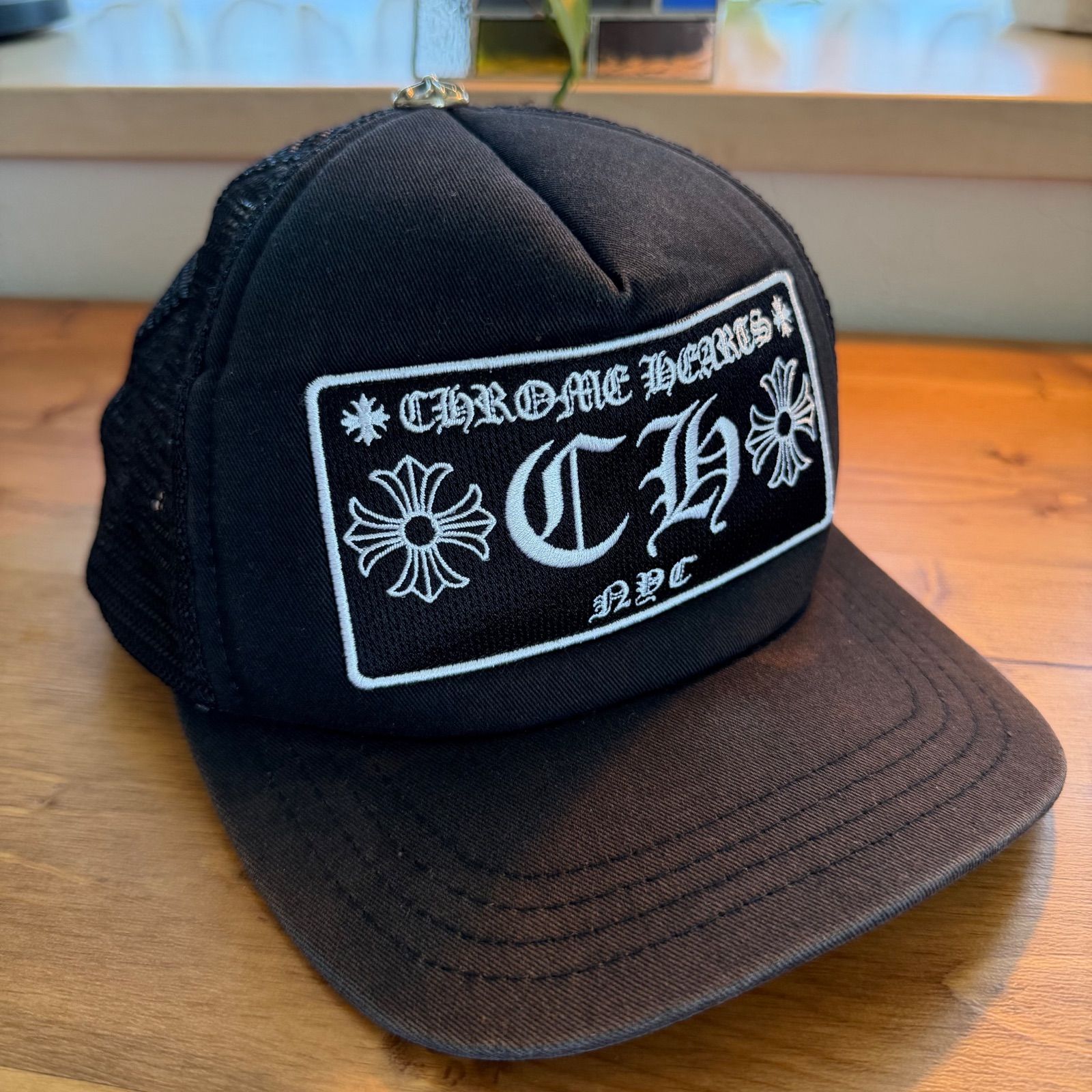 CHROME HEARTS クロムハーツ NYC限定 トラッカーメッシュキャップ 