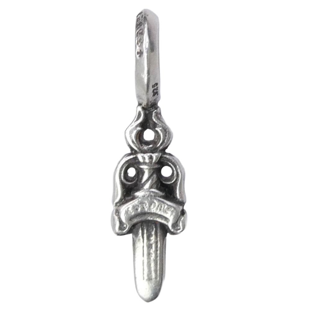CHROME HEARTS クロムハーツ(原本無) STACK DAGGER V2 ダガー スタック チャーム ペンダントトップ シルバー系【中古】