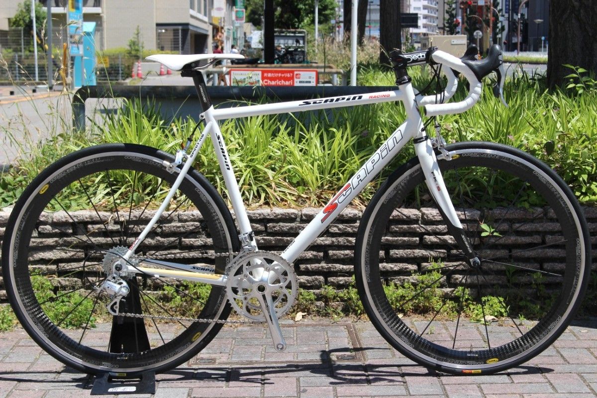 スカピン SCAPIN スピリット SPIRIT R6 Lサイズ カンパニョーロ ヴェローチェ 10S スチール ロードバイク 【名古屋店】