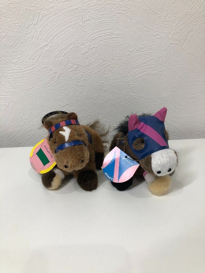 AVANTI 競馬ぬいぐるみ テイエムオペラオー メイショウドトウ 2点