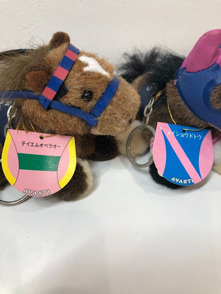 AVANTI 競馬ぬいぐるみ テイエムオペラオー メイショウドトウ 2点