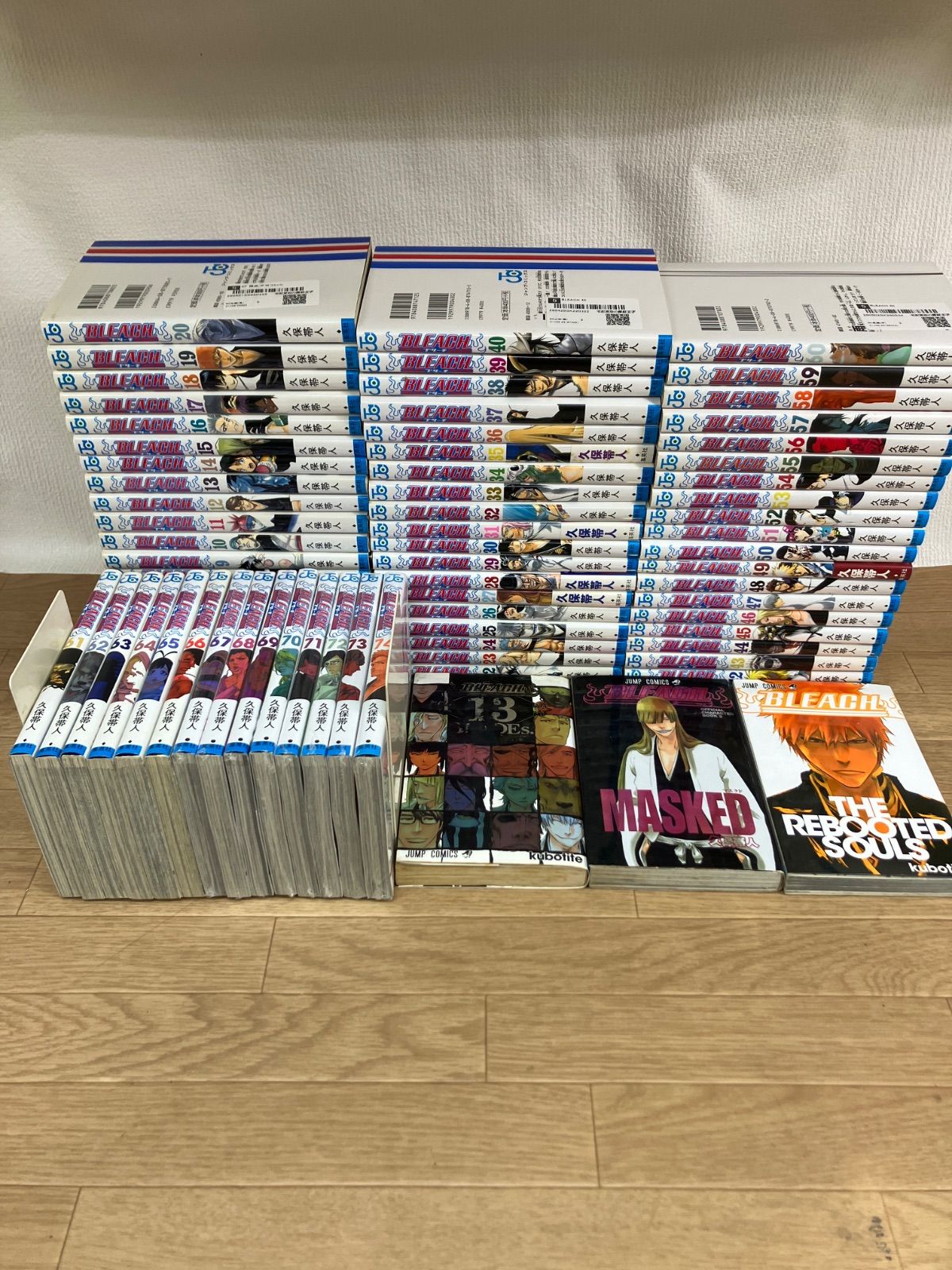☆【未開封あり】BLEACH ブリーチ 1～74巻 コミック全巻＋関連本3冊