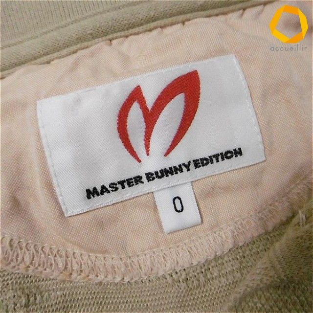 MASTER BUNNY 刺繍ロゴ Mサイズ マスターバニー エディション MASTER BUNNY EDITION ポロシャツ