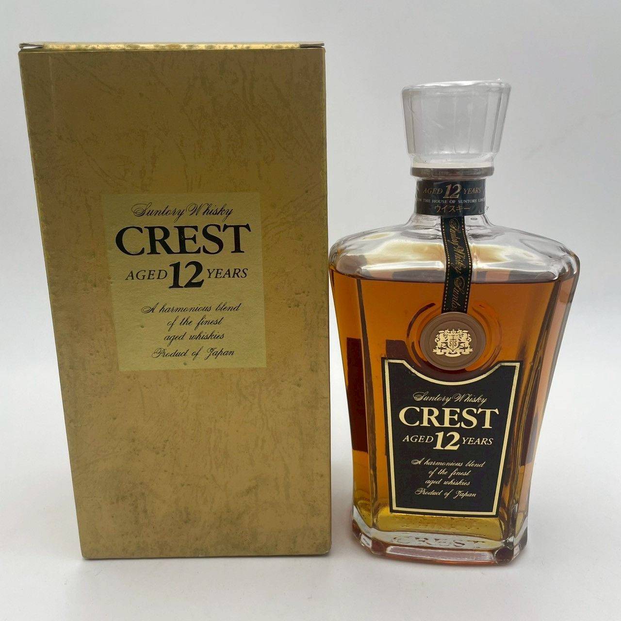 Suntory Whisky CREST AGED 12 YEARS サントリー クレスト 12年 700ml