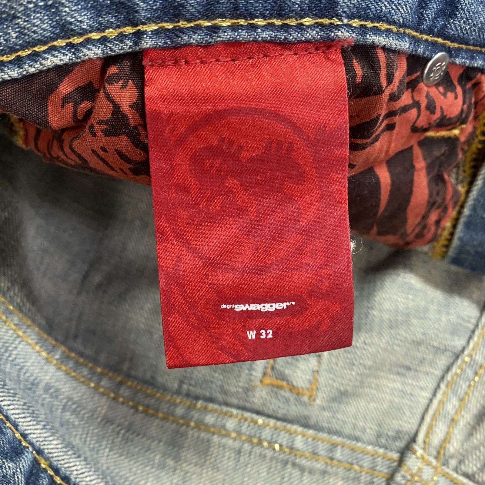 SWAGGER スワッガー デニムパンツ/ダメージジーンズ ジップフライ 